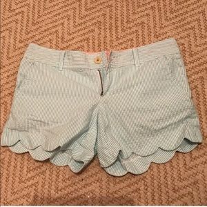 Lilly Pulitzer Seersucker Shorts Size 6